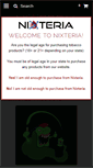 Mobile Screenshot of nixteria.com