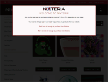 Tablet Screenshot of nixteria.com